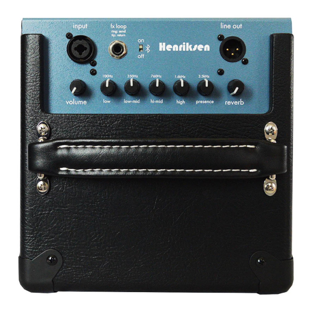 Henriksen Amplifiers The Blu SIX 6インチスピーカー搭載 小型ギターアンプ コンボ 小型ギターアンプ コンボ パネル 画像