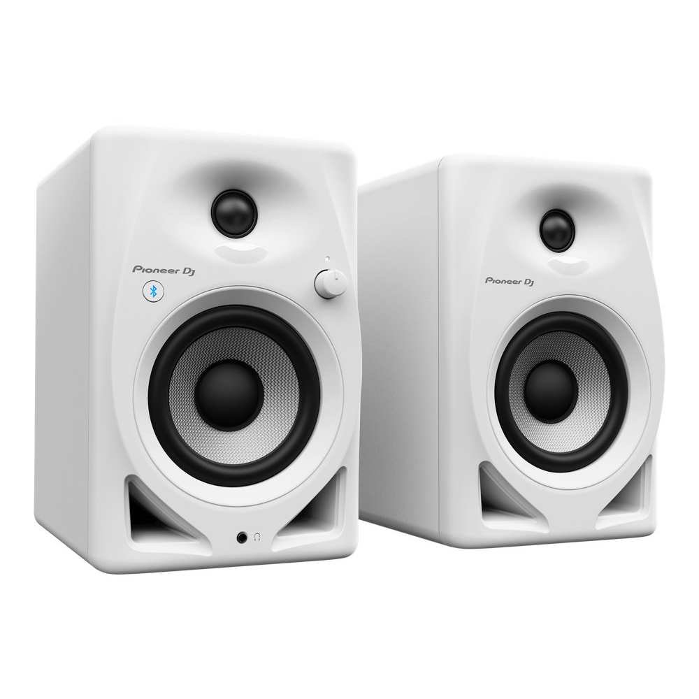 Pioneer DJ DM-40D-BT-W White Bluetooth搭載 パワードモニタースピーカー 1ペア（2台） 白 ホワイト 本体画像