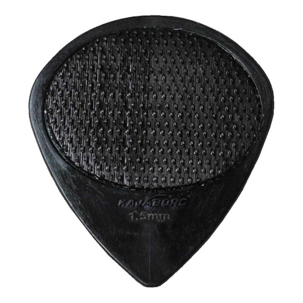 Kavaborg Super Frosted Antiskid Pick 1.5mm Black ギターピック 5枚セット