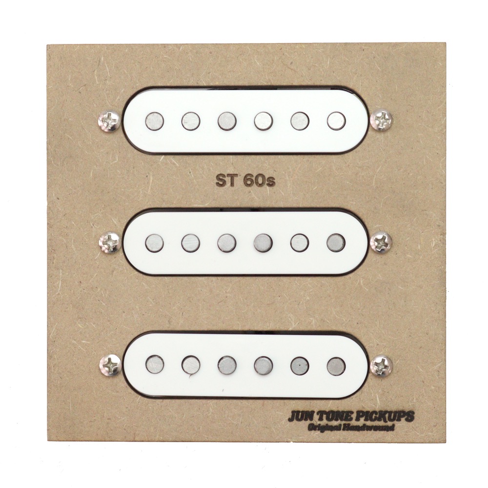 JUNTONE PICKUPS ST’60s Set White Cover エレキギター用ピックアップセット