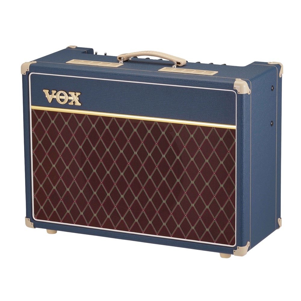 VOX AC15C1 RB ギターアンプ コンボ 真空管アンプ ロイヤルブルー 本体正面画像