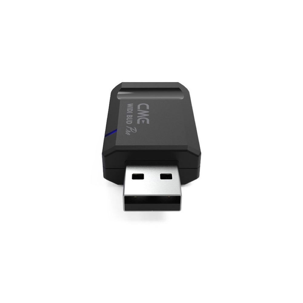 CME WIDI Bud Pro 高機能ワイヤレス USB MIDI ドングル USB端子部画像