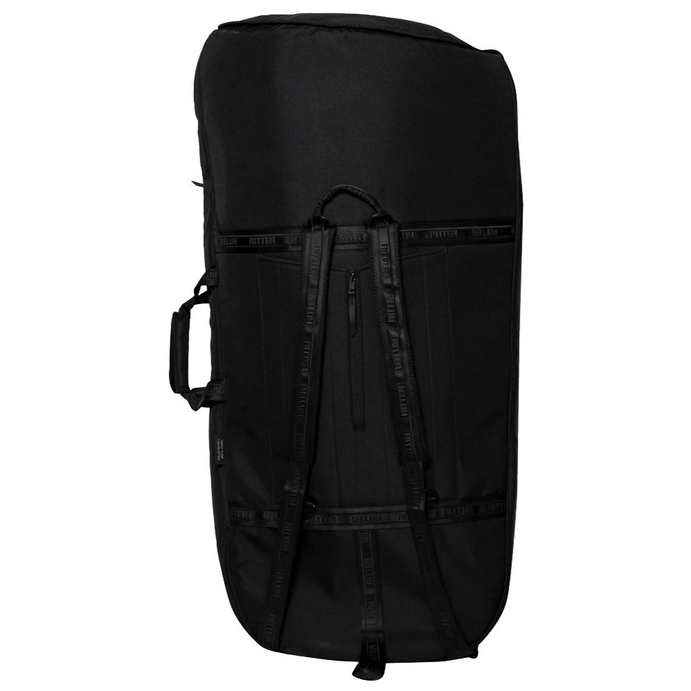 RITTER RBB4-TUBB SBK -Tuba- チューバ用ギグバッグ 背面画像ストラップ付き