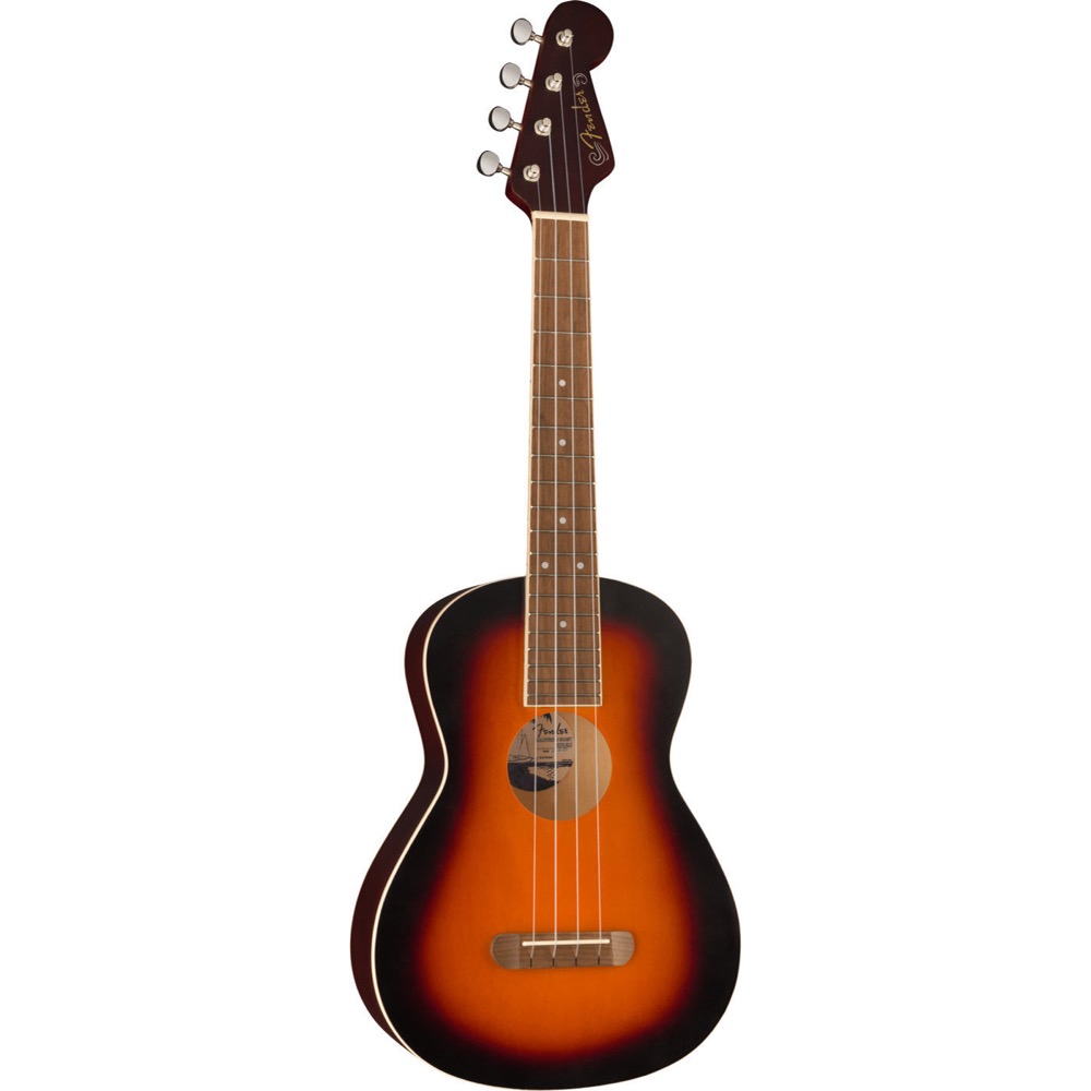 Fender Avalon Tenor Ukulele 2TS WN テナーウクレレ 正面全体の画像