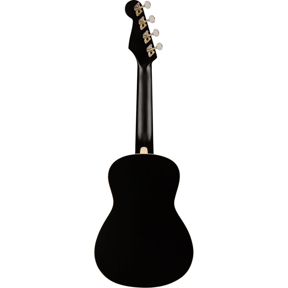 Fender Avalon Tenor Ukulele BLK WN テナーウクレレ 背面全体の画像