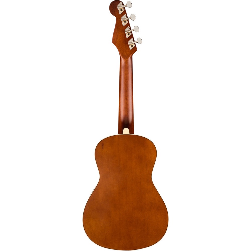 Fender Avalon Tenor Ukulele NAT WN テナーウクレレ 背面全体の画像