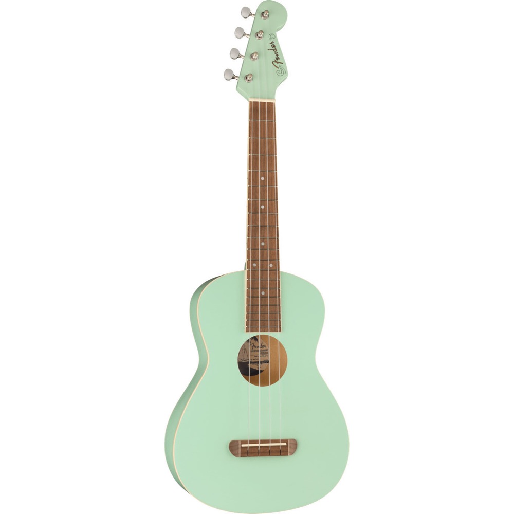 Fender Avalon Tenor Ukulele SFG WN テナーウクレレ 正面全体の画像