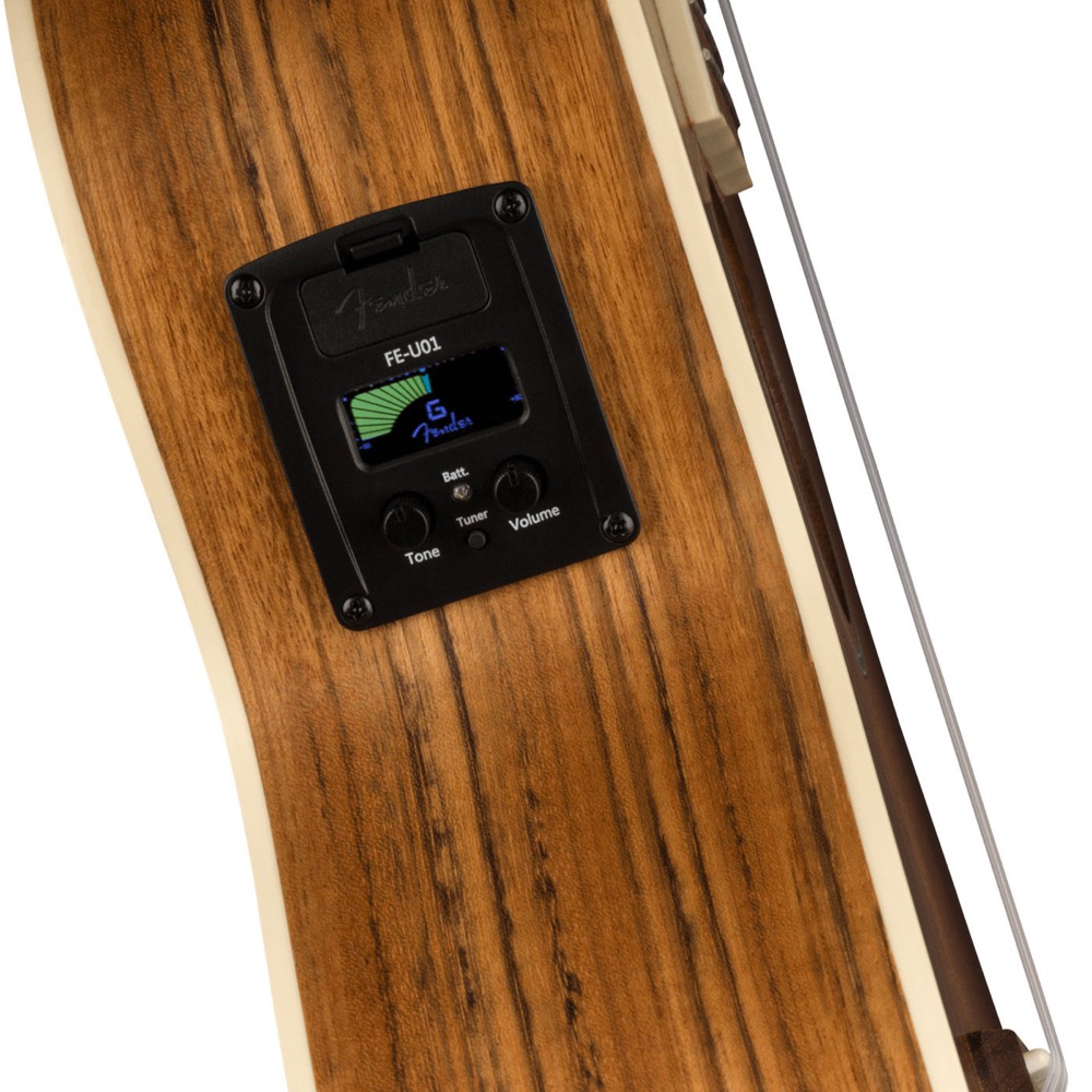 Fender Rincon Tenor Ukulele ACB WN エレクトリックテナーウクレレ Fender FE-U01オンボード・プリアンプを搭載