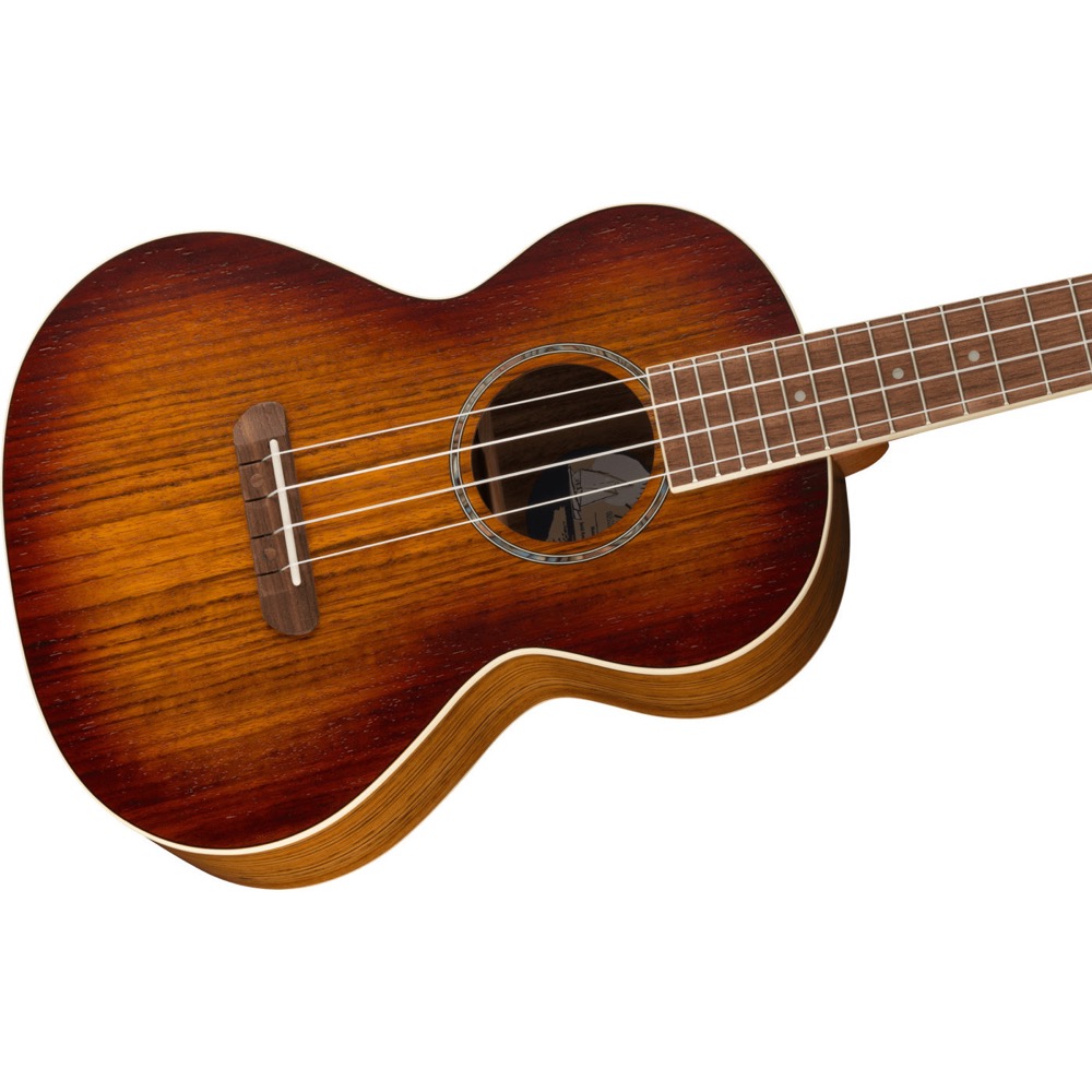 Fender Rincon Tenor Ukulele ACB WN エレクトリックテナーウクレレ ボディの画像