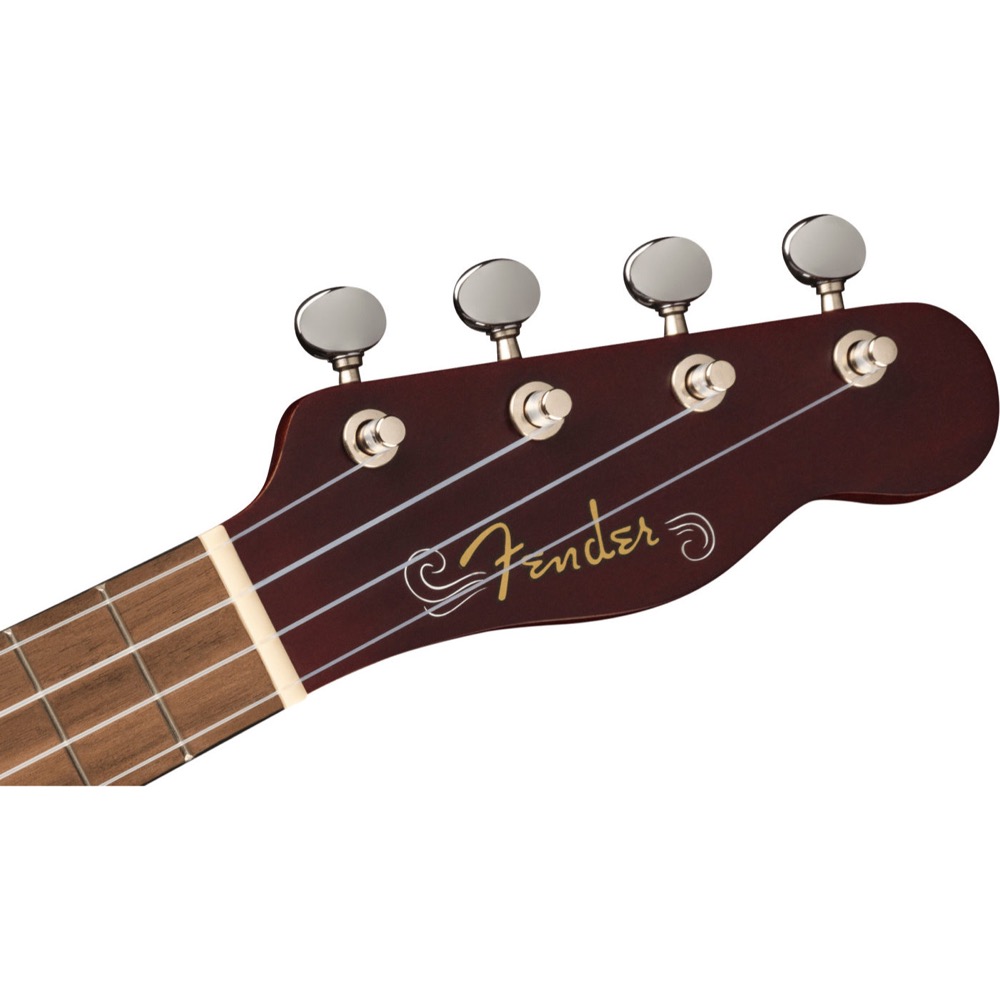 Fender Venice Soprano Ukulele 2TS WN ソプラノウクレレ ヘッドの画像