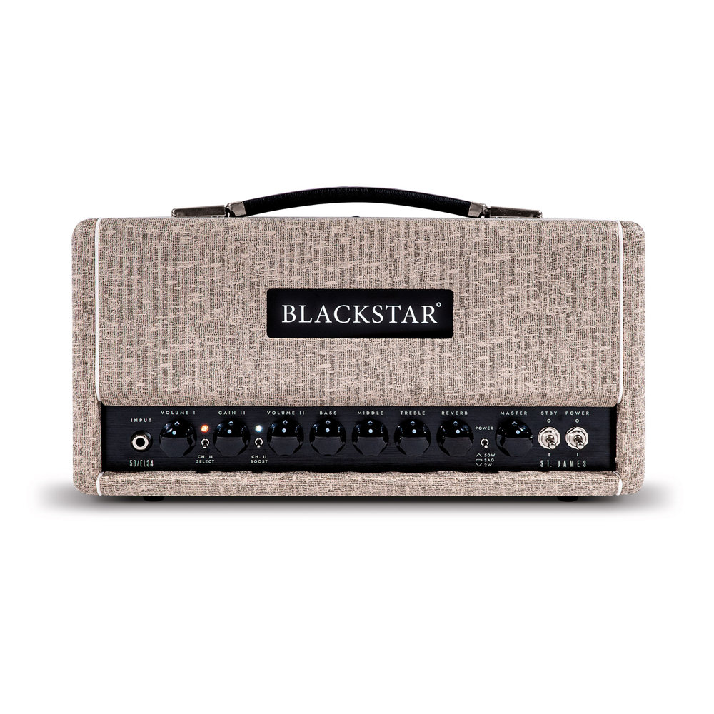 ブラックスター BLACKSTAR ST.JAMES 50 EL34H 超軽量 真空管アンプ