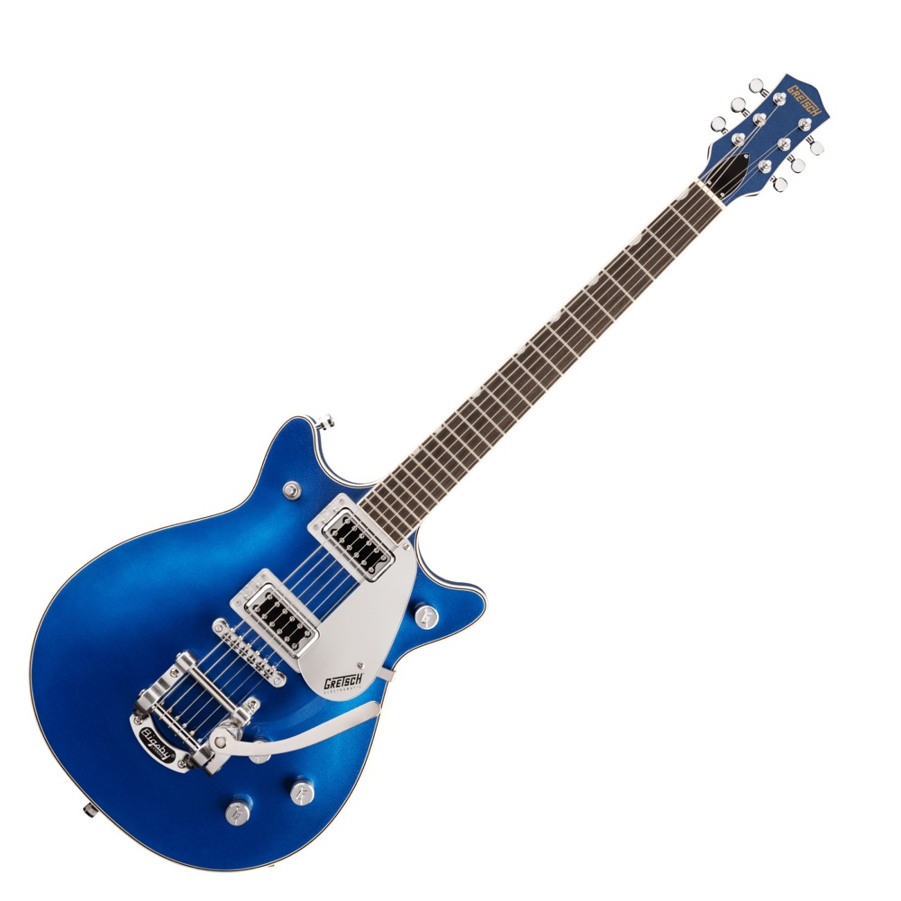 FT　with　G5232T　グレッチ　Blue　Jet　エレクトロマティック　ダブル　ジェットFT)　Double　GRETSCH　Bigsby　エレキギター(グレッチ　Electromatic　Fairlane　web総合楽器店