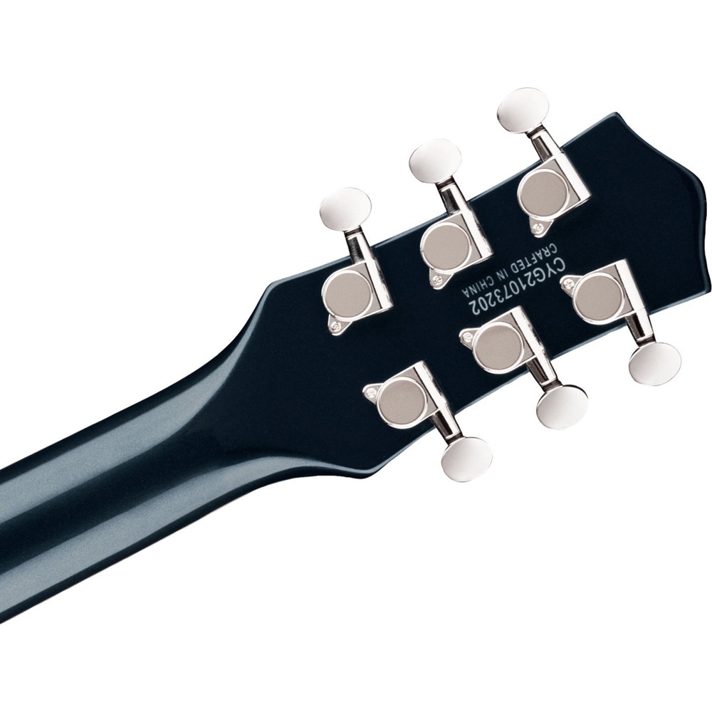 GRETSCH G5232LH Electromatic Double Jet FT with V-Stoptail Left-Handed Midnight Sapphire レフトハンド 左利き用 エレキギター ヘッド裏の画像