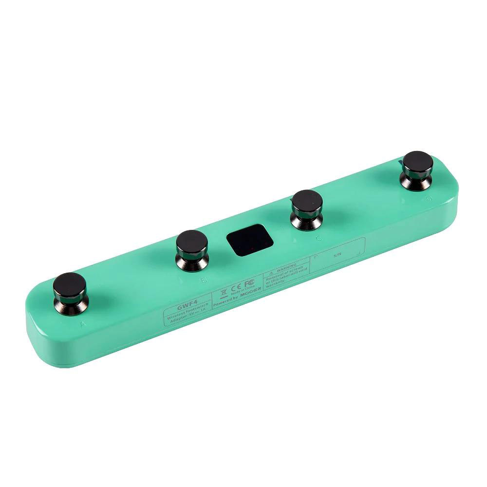 Mooer GWF4 Green GTRSギター用フットスイッチ 全体画像