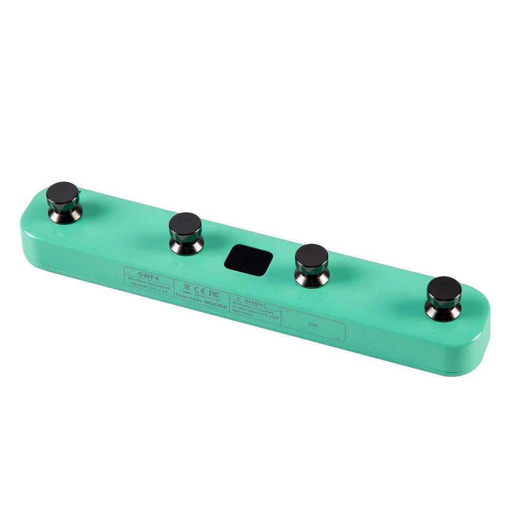 Mooer GWF4 Green GTRSギター用フットスイッチ 全体画像