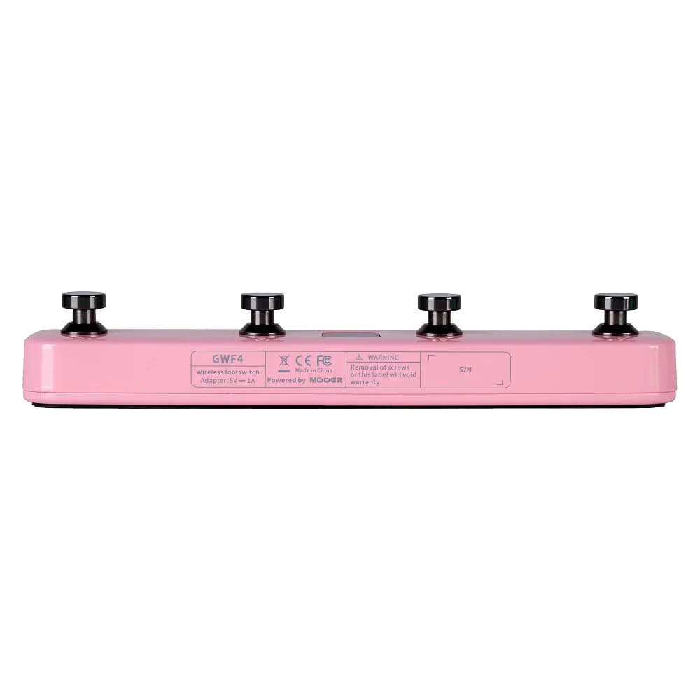 Mooer GWF4 Pink GTRSギター用フットスイッチ 側面画像