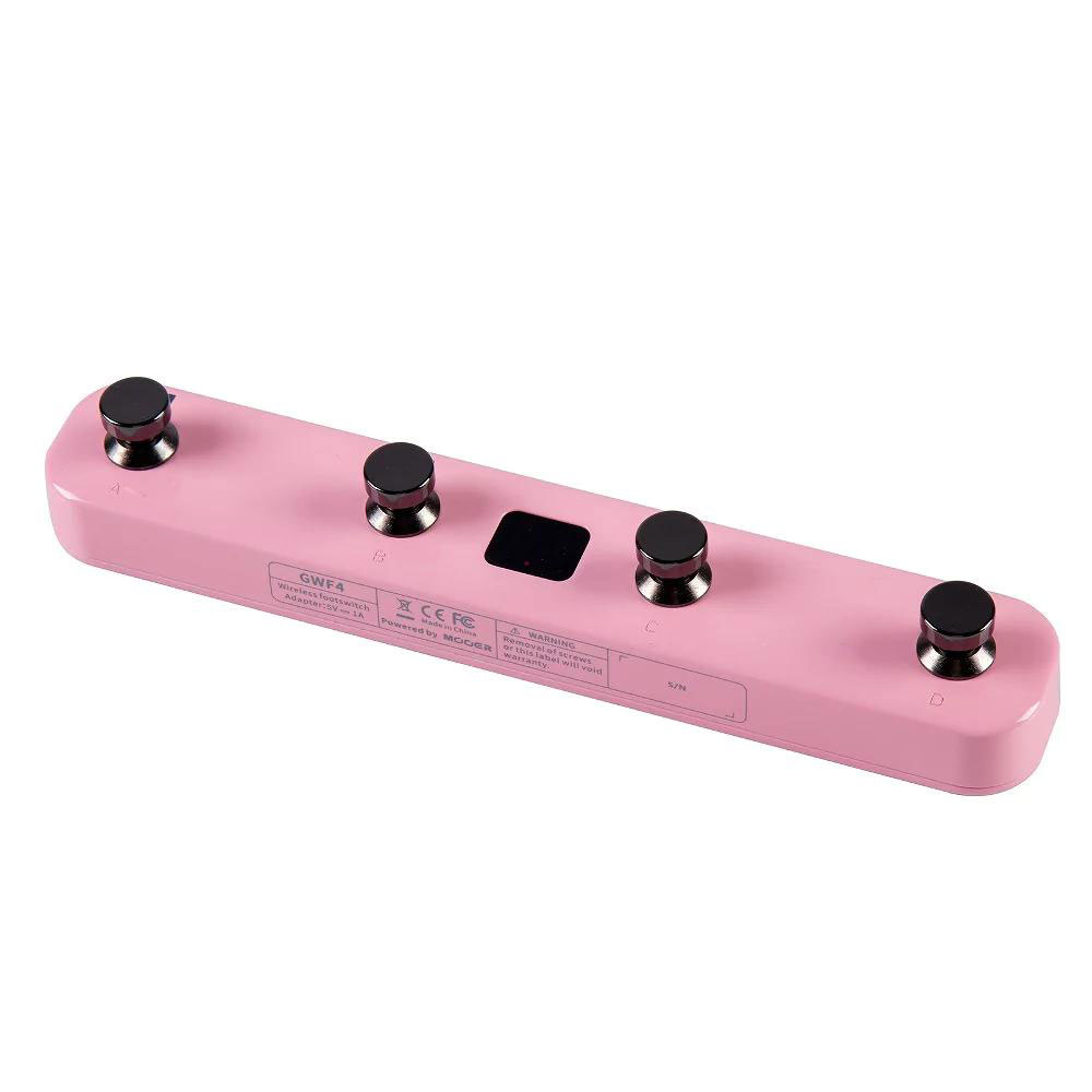 Mooer GWF4 Pink GTRSギター用フットスイッチ 全体画像