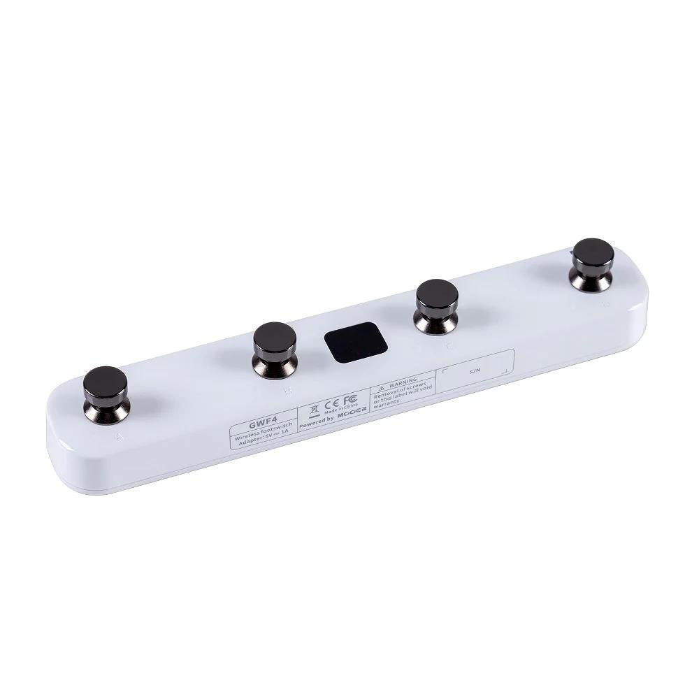Mooer GWF4 White GTRSギター用フットスイッチ 全体画像