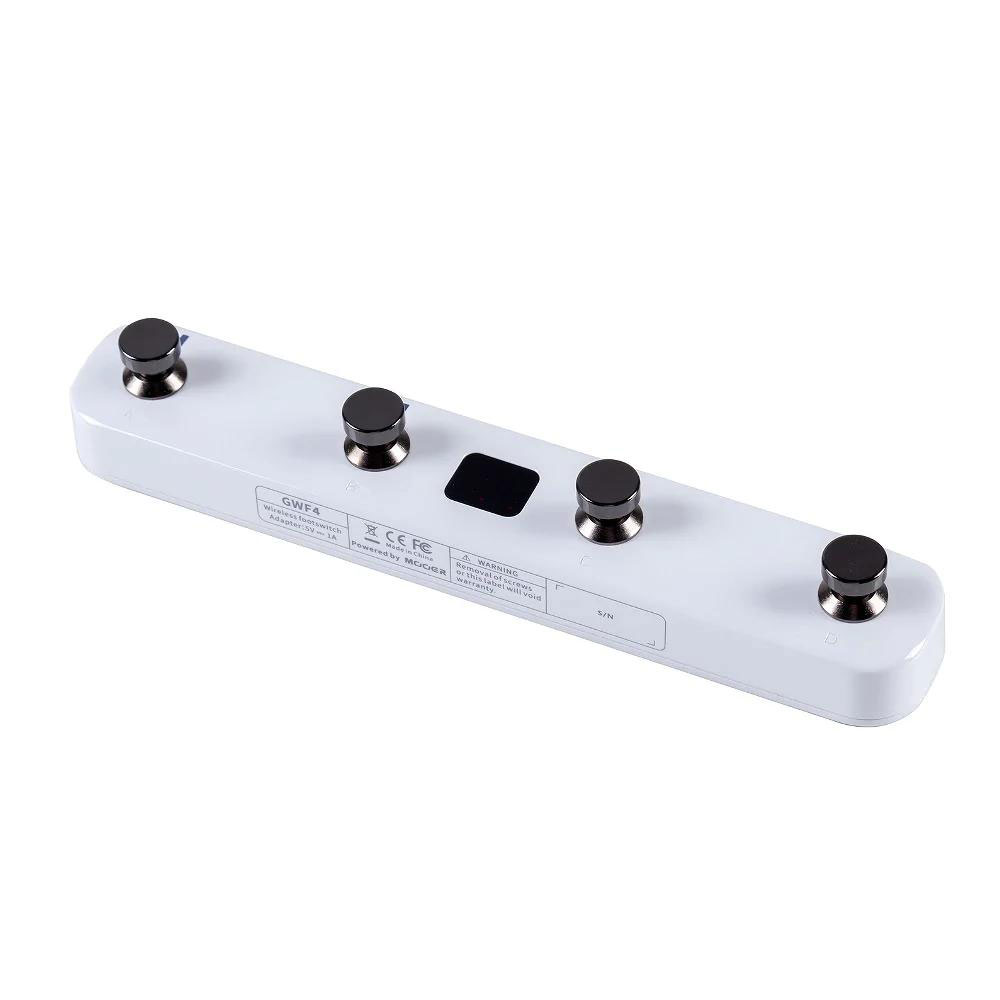 Mooer GWF4 White GTRSギター用フットスイッチ 全体画像