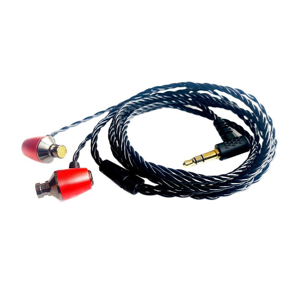 DARUMA AUDIO Vento Conductor CP-86A カナル型イヤホン 全体像・イヤーチップなし