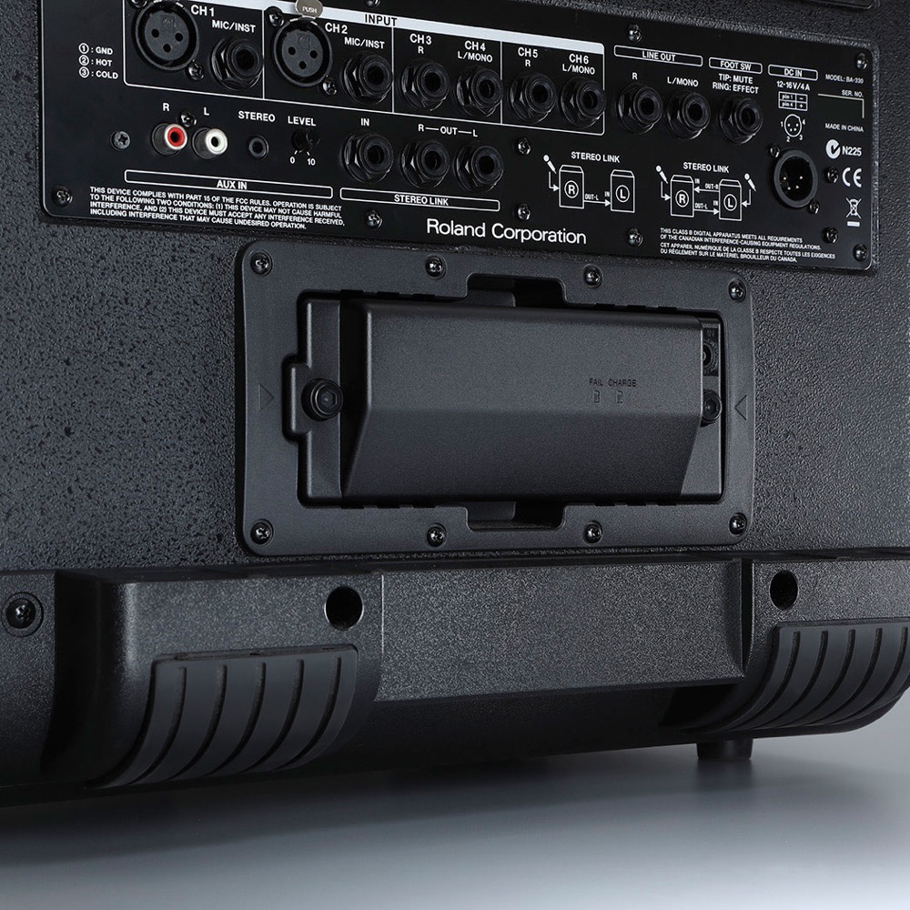 ROLAND BTY-NIMH/A Rechargeable Amp Power Pack Rolandアンプ専用 充電式バッテリーパック 使用例画像3