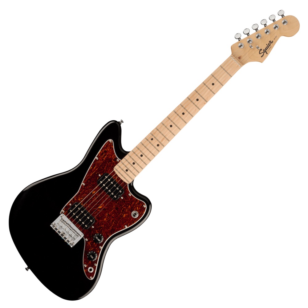 Squier FSR Mini Jazzmaster HH MN TSPG BLK エレキギター