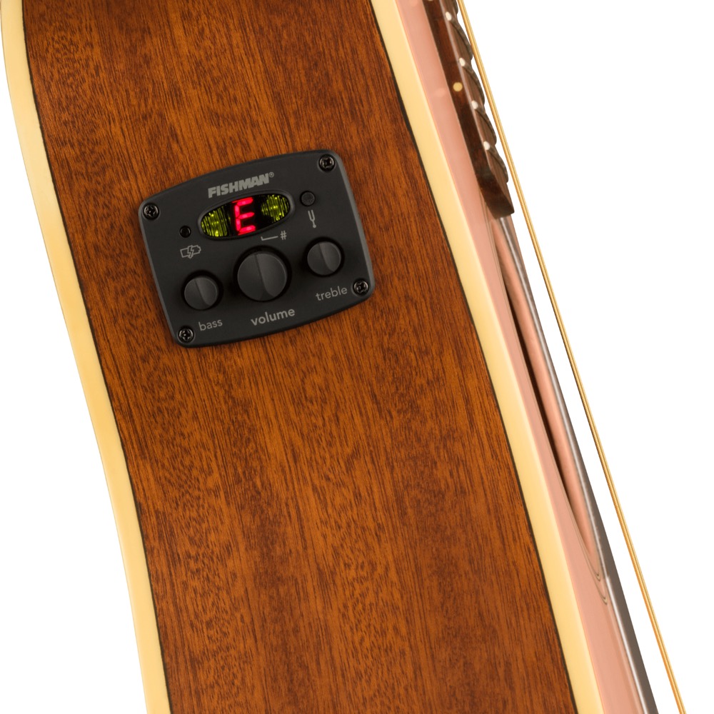 Fender FSR Malibu Player SHP WN エレクトリックアコースティックギター コントロール画像