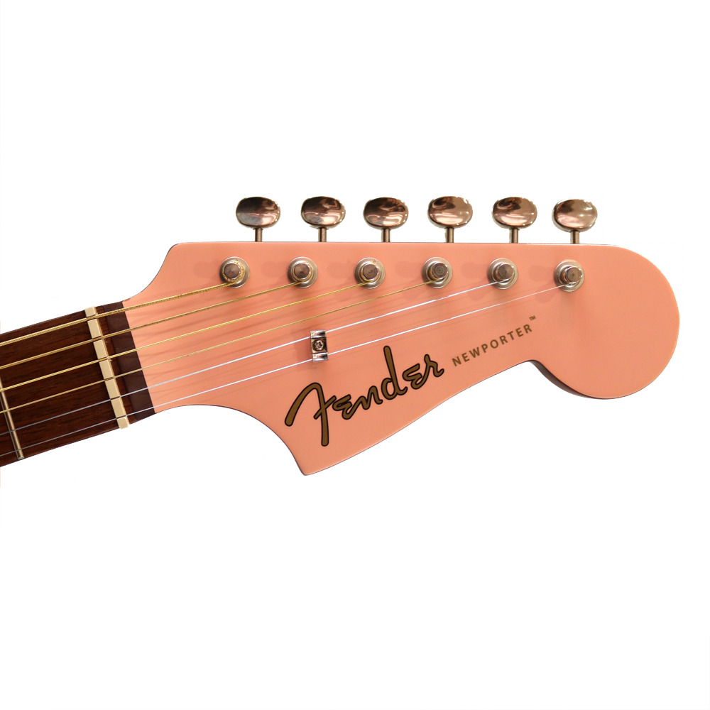 Fender FSR Newporter Player SHP WN エレクトリックアコースティックギター エレクトリックアコースティックギター  ネックトップ 画像