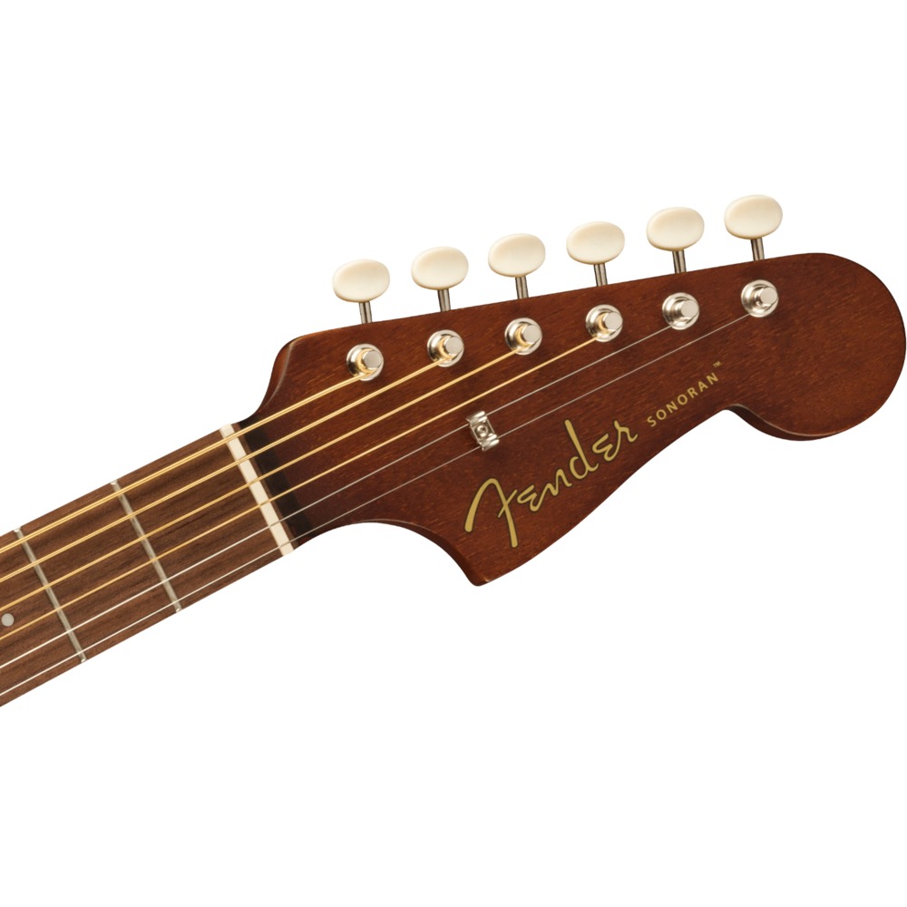 Fender FSR Sonoran Mini BLK WN アコースティックギター ヘッド画像