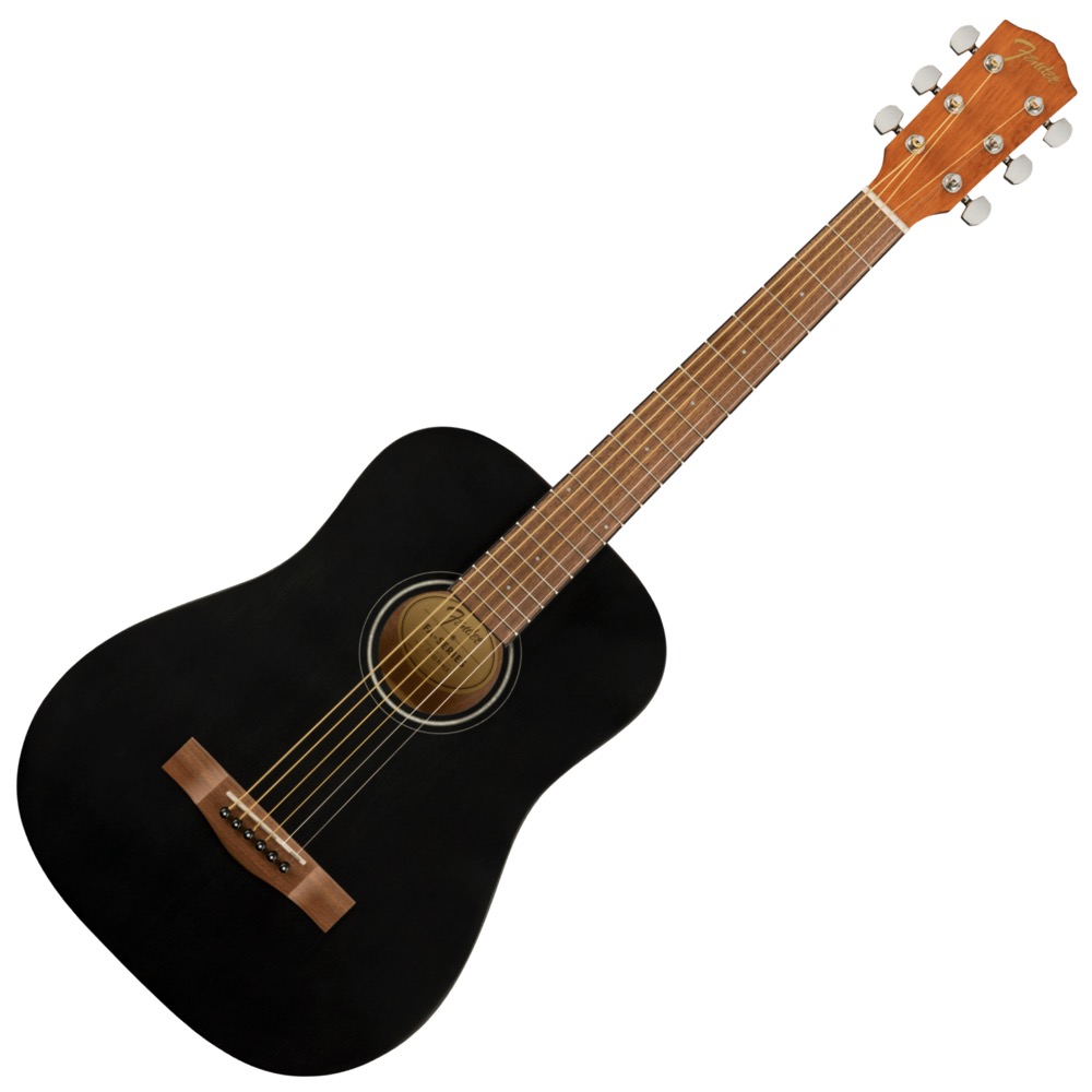 BLACK　W/BAG　FA-15　スチール弦ギター)　アコースティックギター(フェンダー　web総合楽器店　FAシリーズ　3/4サイズ　3/4　Fender　Steel　WN　フェンダー　Scale