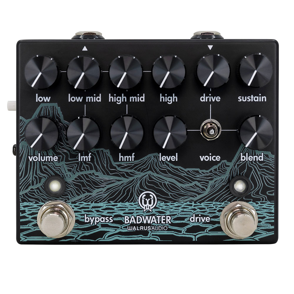 WALRUS AUDIO WAL-BADW Badwater Bass Pre-amp and D.I. ベース 