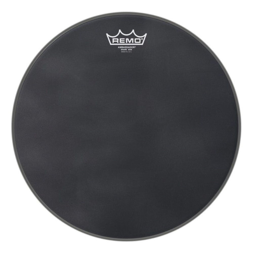REMO BS-814SA BLACK SUEDE SNARE SIDE 14インチ スネアボトム用ドラムヘッド