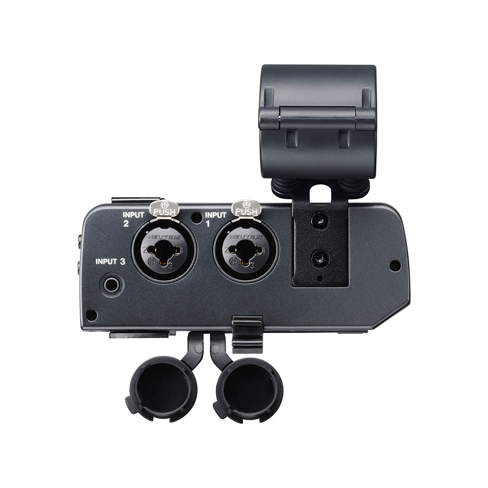 TASCAM CA-XLR2d-AN Analog Interface Kit ミラーレスカメラ対応 XLRマイクアダプター 入力端子部画像