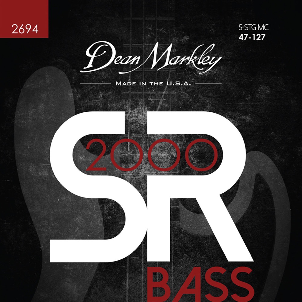 Dean Markley DM2694 SR 2000 5弦ベース用 MEDIUM CUSTOM 47-127 エレキベース弦