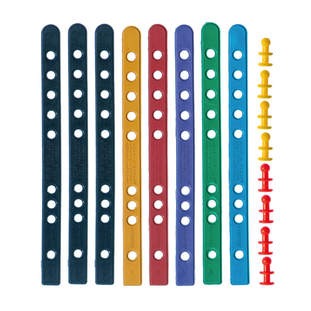 Wrap-N-Strap MUSIC 906 ラバーケーブルタイ 8本セット