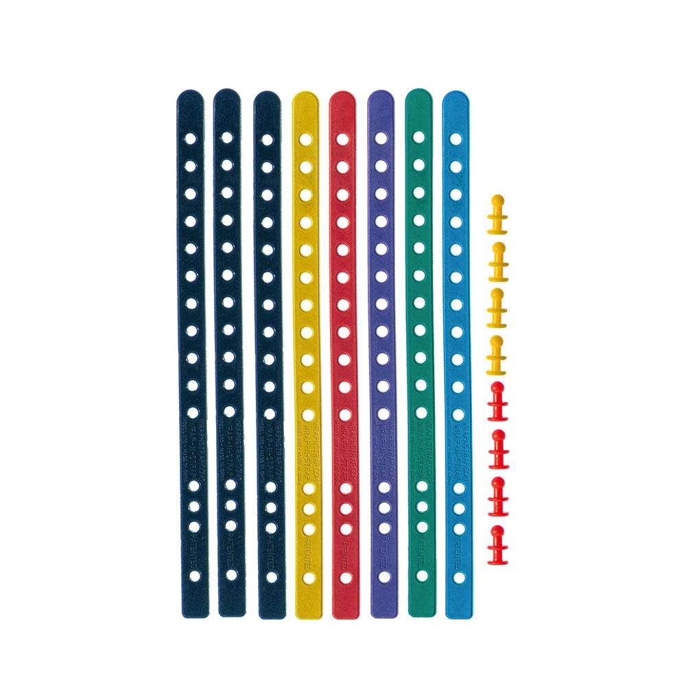 Wrap-N-Strap MUSIC 900 ラバーケーブルタイ 8本セット