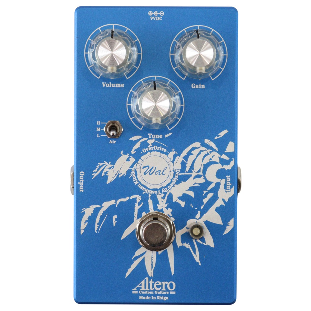Altero Custom Guitars Wal Overdrive ギターエフェクター
