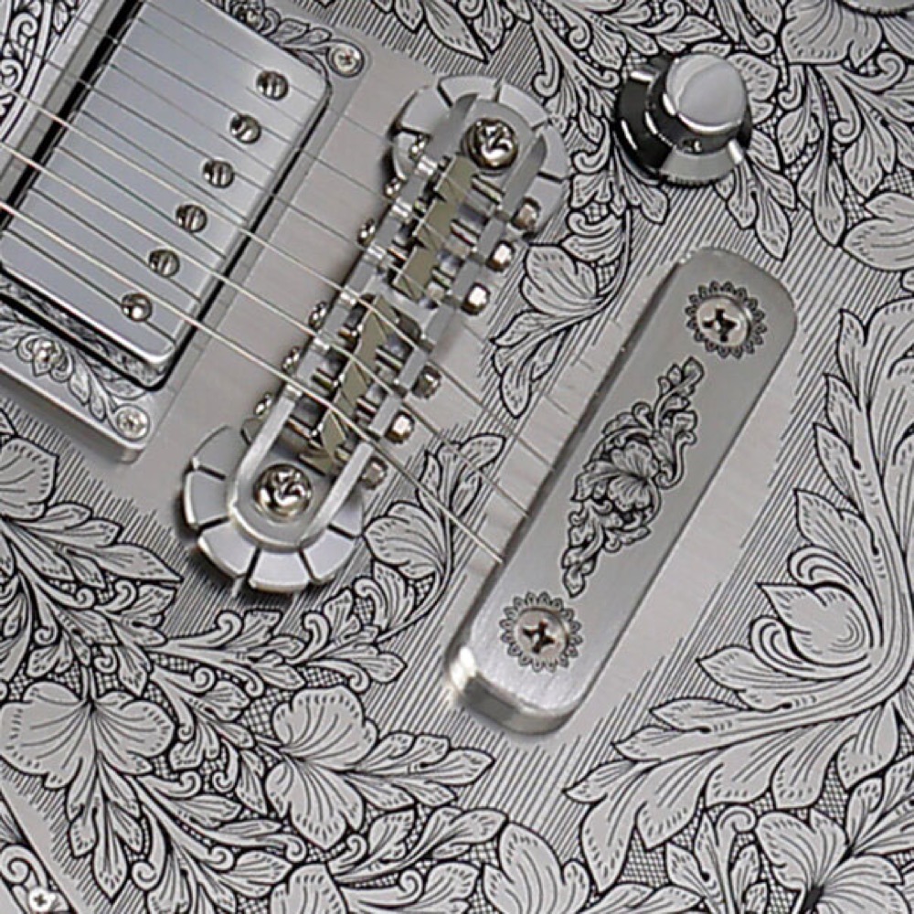 ZEMAITIS MFG-AC-22 Black エレキギター ゼマイティス ピックアップ部彫金