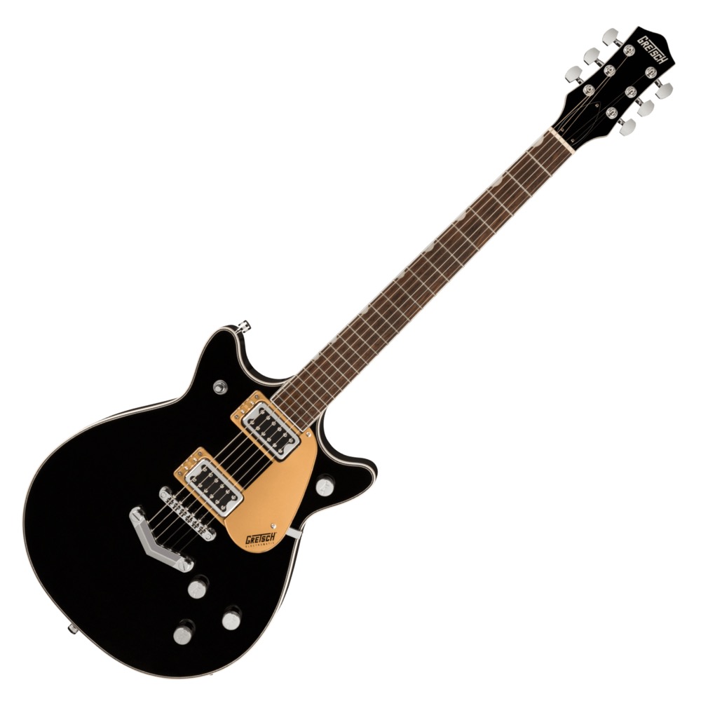 GRETSCH G5222 Electromatic Double Jet BT with V-Stoptail Black エレキギター