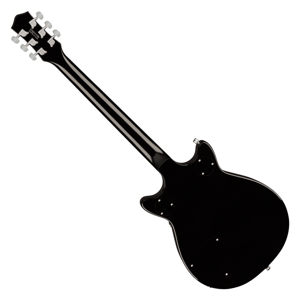 GRETSCH G5222 Electromatic Double Jet BT with V-Stoptail Black エレキギター バック画像