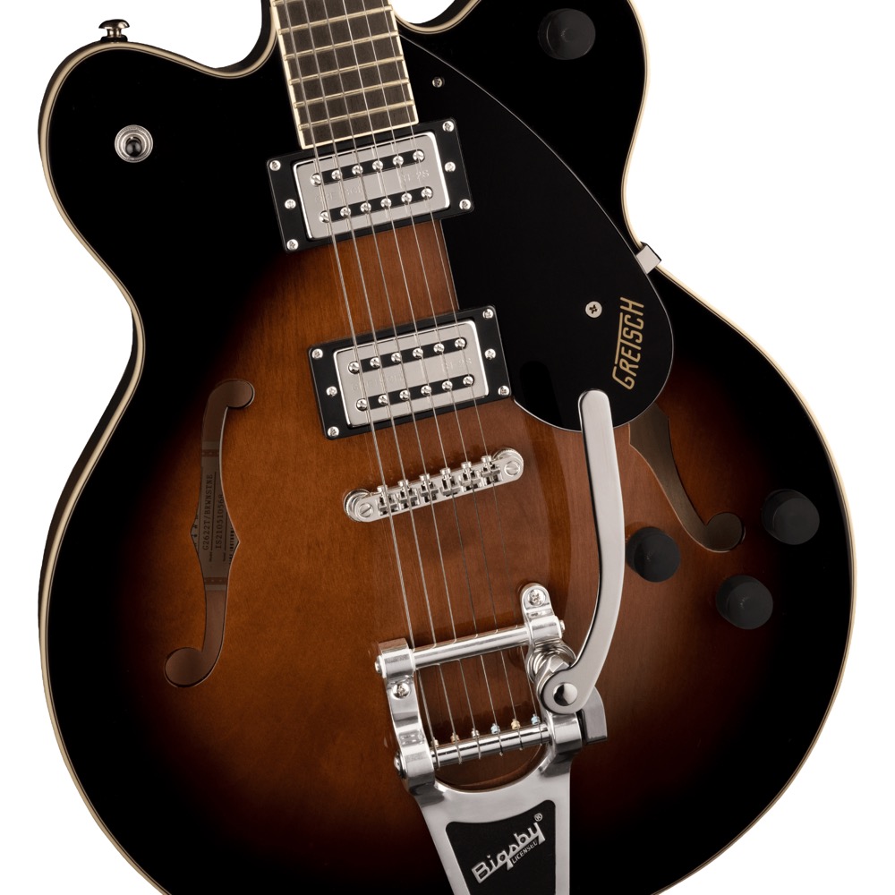 GRETSCH G2622T Streamliner Center Block Double-Cut with Bigsby Brownstone Maple エレキギター ボディアップ画像