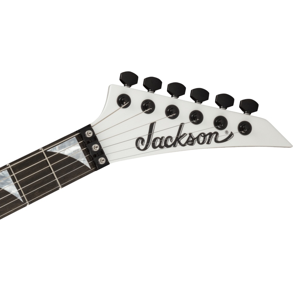 Jackson American Series Soloist SL3 Platinum Pearl エレキギター ヘッド画像