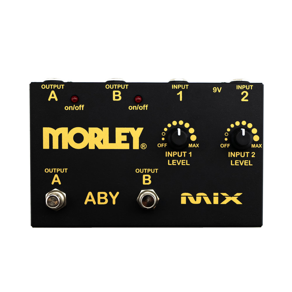 Morley ABC Gold ラインセレクター　ボックス MORLEY ABC GOLD｜1イン/3アウト、もしくは3イン/1アウトで使用できる
