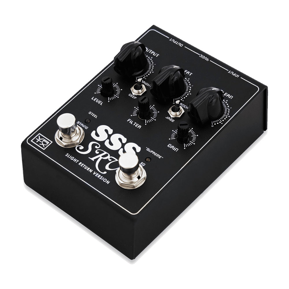 VERTEX Steel String Supreme SRV ギタープリアンプ 斜めアングル画像