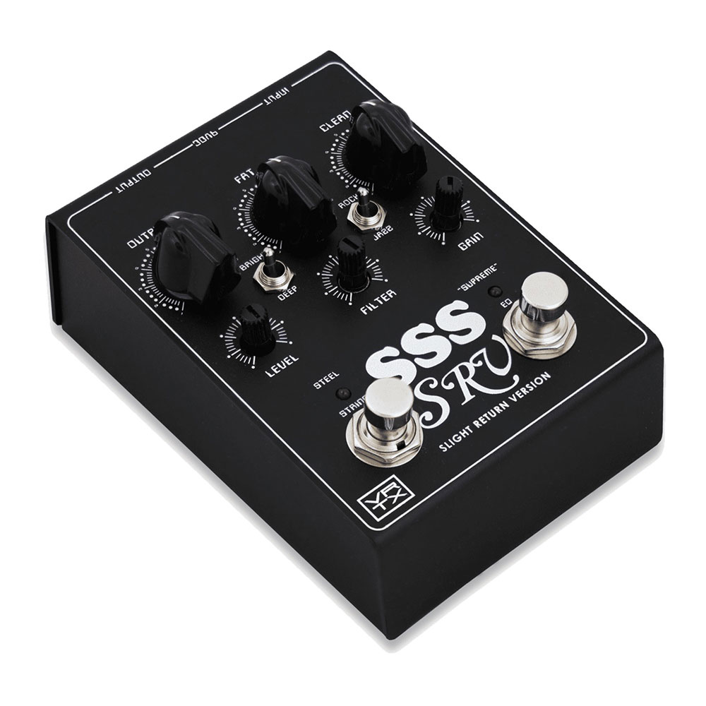 VERTEX Steel String Supreme SRV ギタープリアンプ 斜めアングル画像