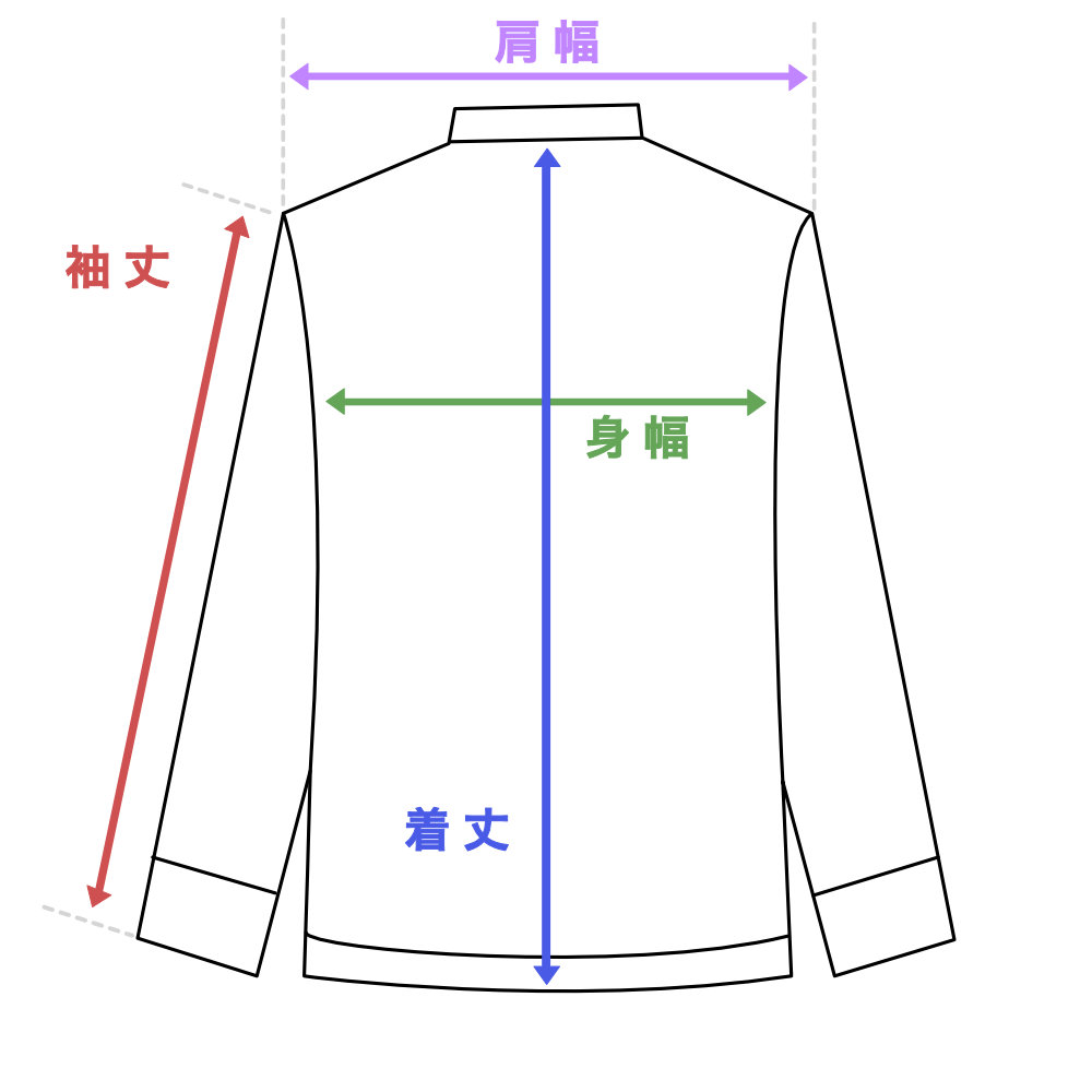 Hughes & Kettner ヒュースアンドケトナー HUK-POLO1/BK #L ロゴ 半袖 ポロシャツ ポリジン加工 寸法ガイド画像