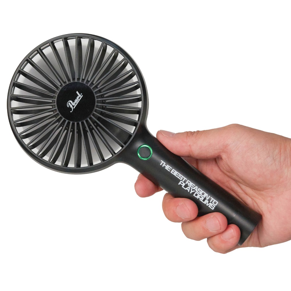 Pearl POG-HDF1/B ハンディファン パールデザイン 手持ち画像