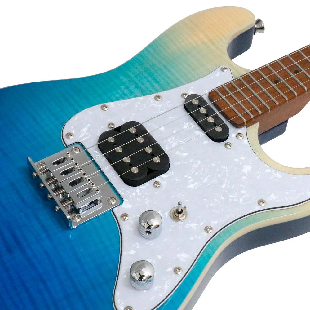 Flight FUR-PF-TBL Flight Rock Series Pathfinder TBL エレクトリックウクレレ ボディアップ