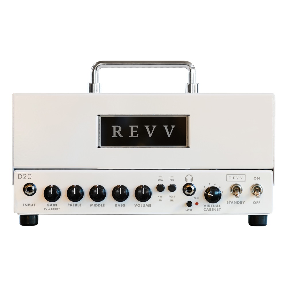 Revv Amplification D20 White ギターアンプヘッド(レヴ・アンプリフィ
