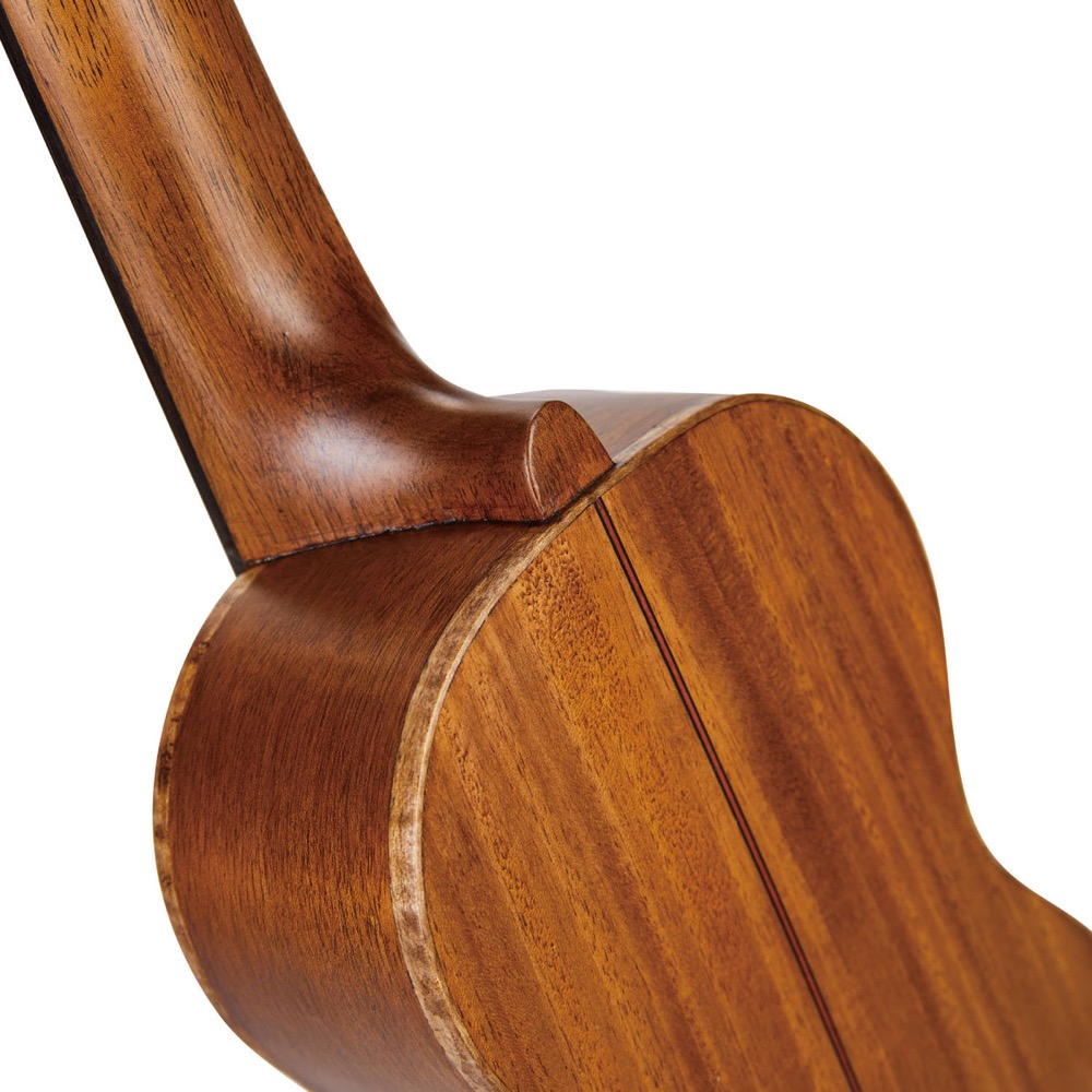 MAHALO MM1 MASTERシリーズ ソプラノウクレレ ボディバックのアップ画像